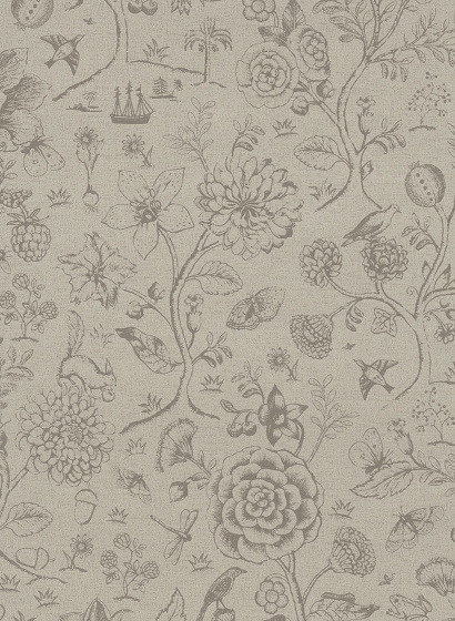 Eijffinger Papier peint Spring to Life - Braun Hellbraun