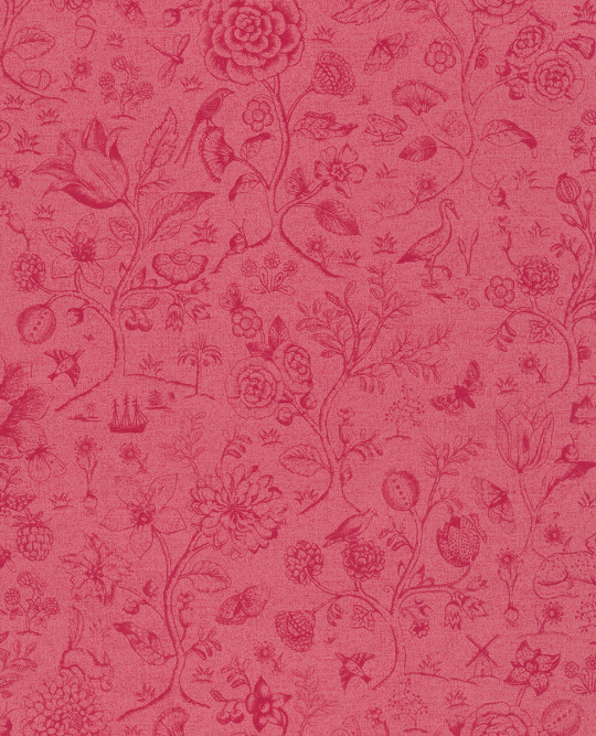 Eijffinger Papier peint Spring to Life - Rot/ Rosa