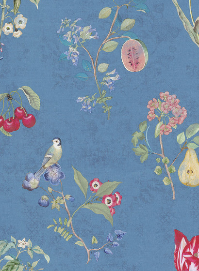 Vogel Tapete Cherry Pip von Eijffinger - 375025