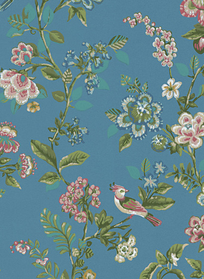 Vogel Tapete Botanical Print von Eijffinger - 375066