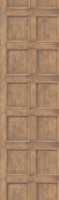 Holzvertäfelung Tapete Regent von Andrew Martin - Light Oak