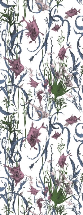 Edmond Petit Wallpaper Jardin Marine RM115-02 - Rose