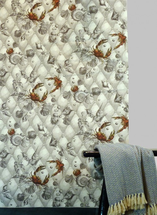Eijffinger Wallpaper Coquillage & Crustacés RM116-01 - Blanc
