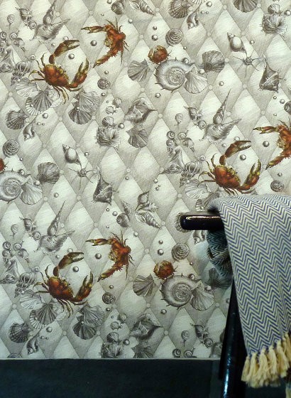 Edmond Petit Wallpaper Coquillage & Crustacés