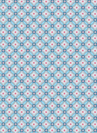 Eijffinger Wallpaper Geometric Blau hell