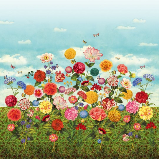 Florales Wandbild Pip Studio III 3 von Eijffinger - 341085
