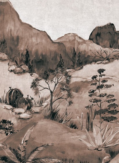 Wüsten Wandbild Savanna von Eijffinger - 391566