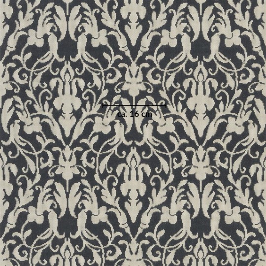 Damast Tapete Speakeasy Damask von Ralph Lauren - Black