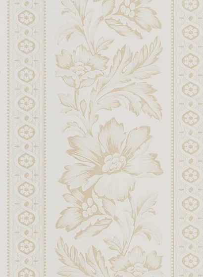 Florale Tapete Gwinnet Toile von Ralph Lauren - Cream