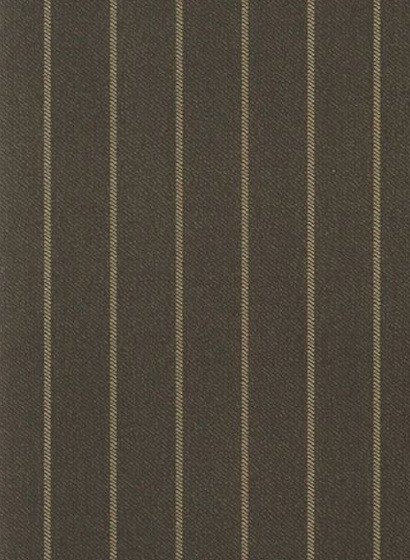 Ralph Lauren Papier peint Langford Chalk Stripe - Chocolate