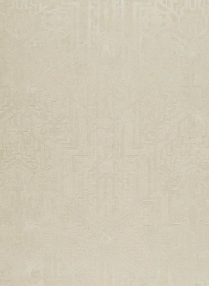 Ralph Lauren Papier peint Brandt Geometric - Cream seidenmatt