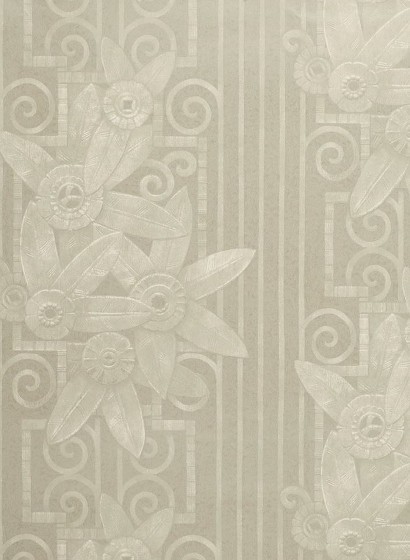 Ralph Lauren Wallpaper Fleur Moderne Pearl glänzend
