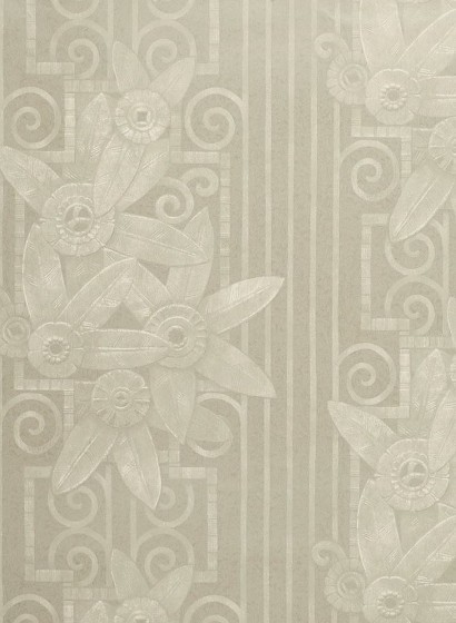 Ralph Lauren Papier peint Fleur Moderne - Pearl glänzend