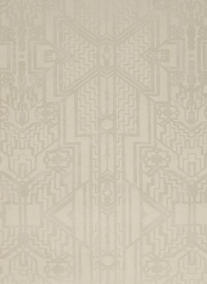 Art déco Tapete Brandt Geometric von Ralph Lauren - Pearl