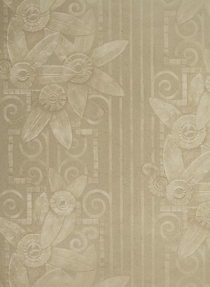 Art Déco Tapete Fleur Moderne von Ralph Lauren - Cream