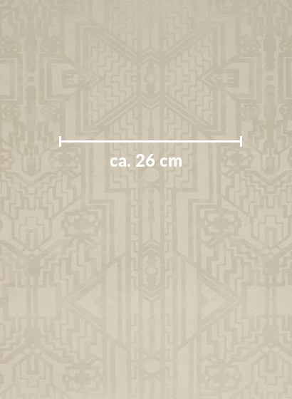 Art déco Tapete Brandt Geometric von Ralph Lauren - Pearl