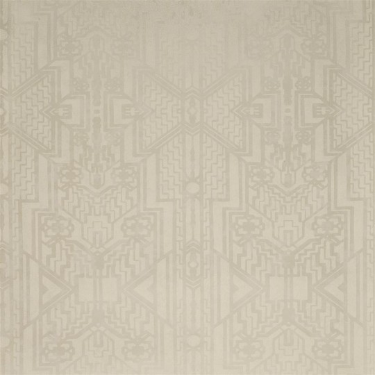 Art déco Tapete Brandt Geometric von Ralph Lauren - Pearl