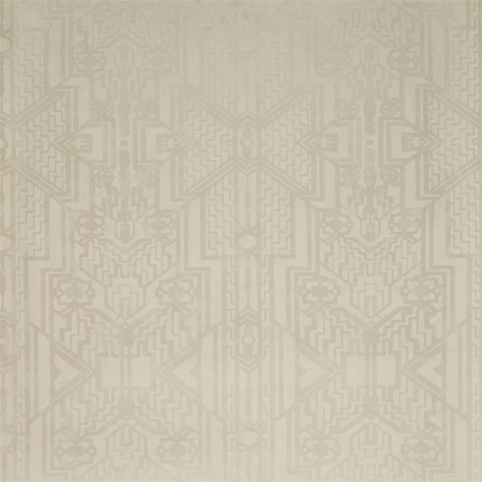 Ralph Lauren Carta da parati Brandt Geometric - Pearl metallic