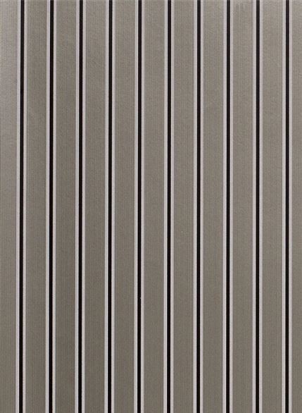 Ralph Lauren Papier peint Carlton Stripe - Pewter metallic