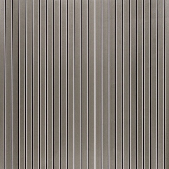 Ralph Lauren Papier peint Carlton Stripe - Pewter metallic