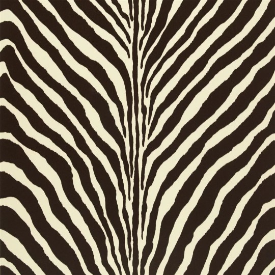 Flock Tapete Bartlett Zebra von Ralph Lauren