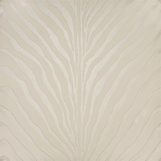 Ralph Lauren Carta da parati Bartlett Zebra - Cream mettalic