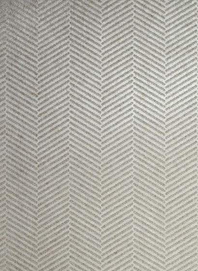 Ralph Lauren Wallpaper Swingtime Herringbone Pearl Grey metallic