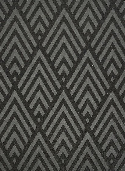 Ralph Lauren Wallpaper Jazz Age Geometric Charcoal