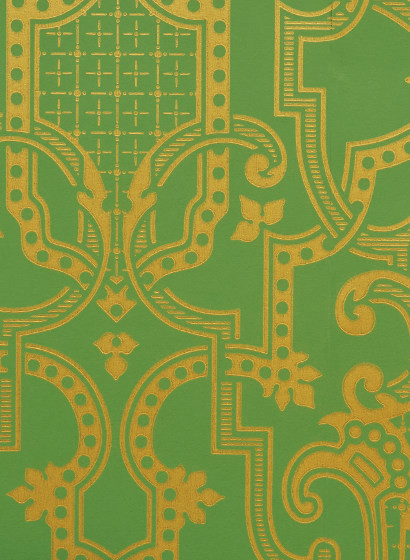 Isidore Leroy Carta da parati Theodore - Vert Doré