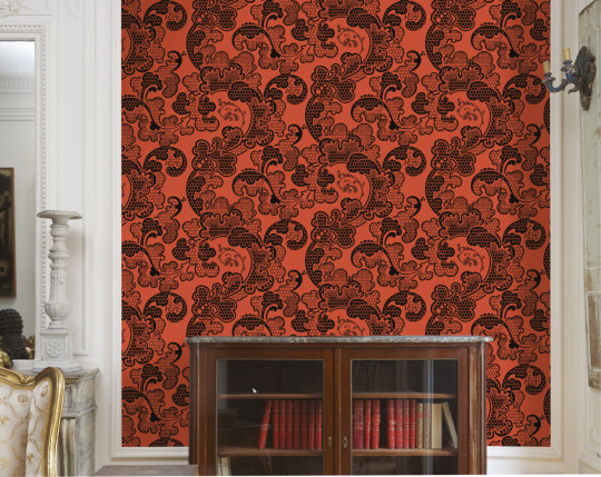 Isidore Leroy Wallpaper Eugénie Rouge