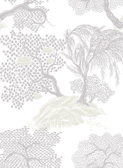 Isidore Leroy Wallpaper Jardin d'Asie Falaise