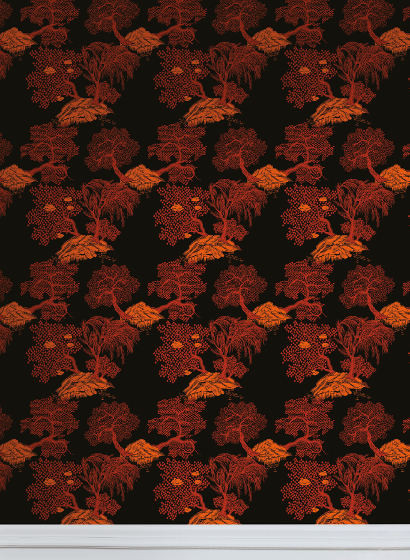 Isidore Leroy Wallpaper Jardin d'Asie