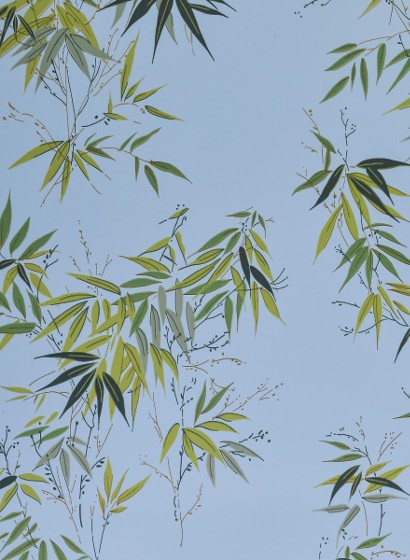 Bambusmotiv Tapete Bambous von Isidore Leroy - Naturel