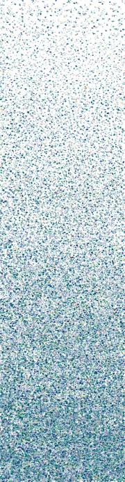 Isidore Leroy Papier peint panoramique Terrazzo - Bleu