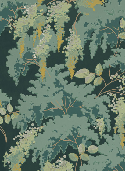 Isidore Leroy Wallpaper Frondaisons Sous-Bois