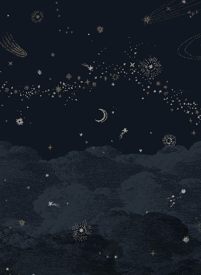 Wandbild Cosmos Nuit von Isidore Leroy - Bahnen 4/5/6