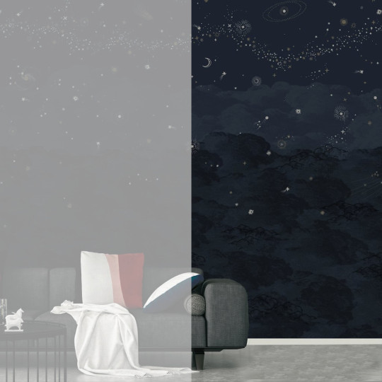Wandbild Cosmos Nuit von Isidore Leroy - Bahnen 4/5/6