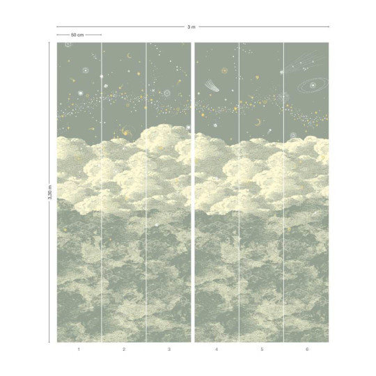 Himmel Wandbild Cosmos Jour von Isidore Leroy
