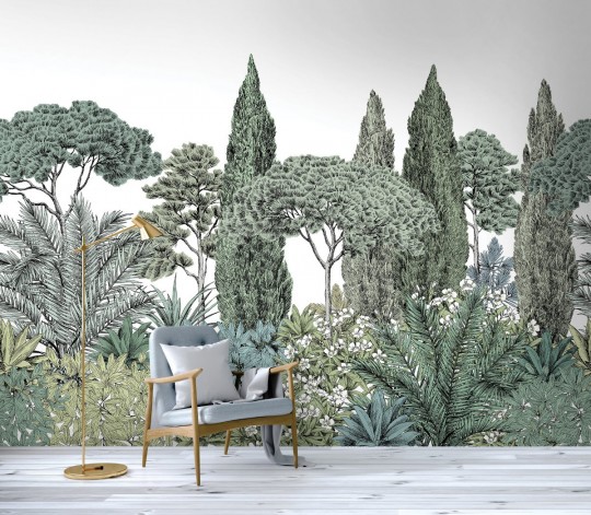 Isidore Leroy Papier peint panoramique Riviera Naturel
