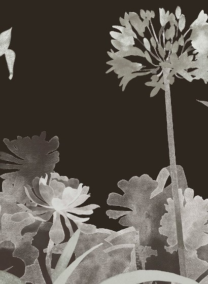 Wandbild Aloe Walk von Paint & Paper Library - Perse Grey