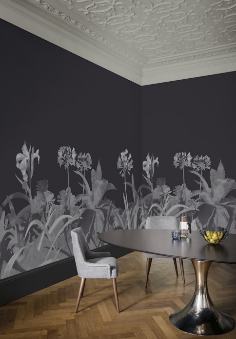 Wandbild Aloe Walk von Paint & Paper Library - Perse Grey
