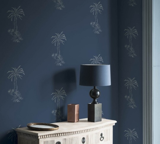 Paint & Paper Library Wallpaper Lighthouse Palm