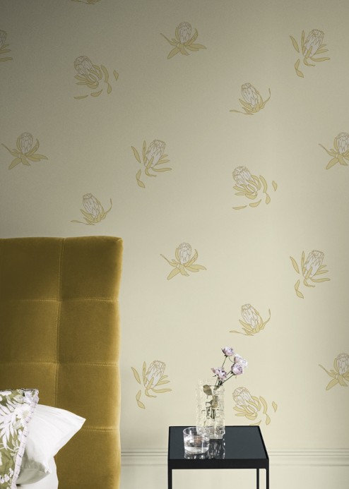 Florale Tapete Buds von Paint & Paper Library