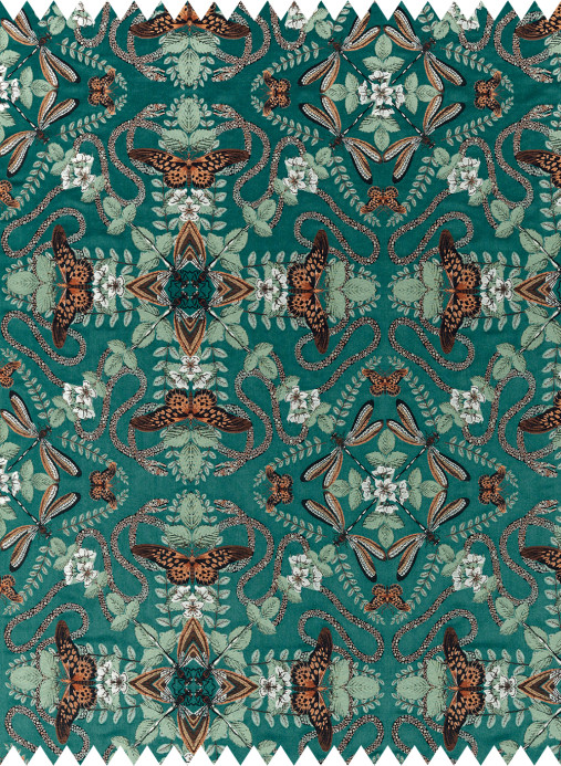 Clarke & Clarke Fabric Emerald Forest
