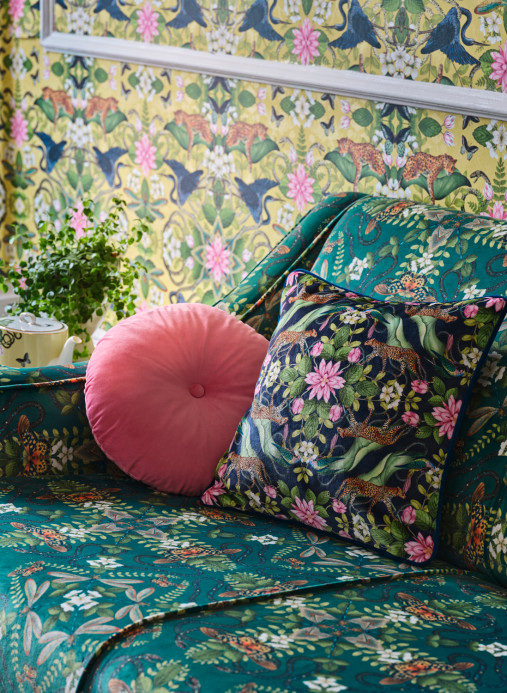 Clarke & Clarke Fabric Emerald Forest