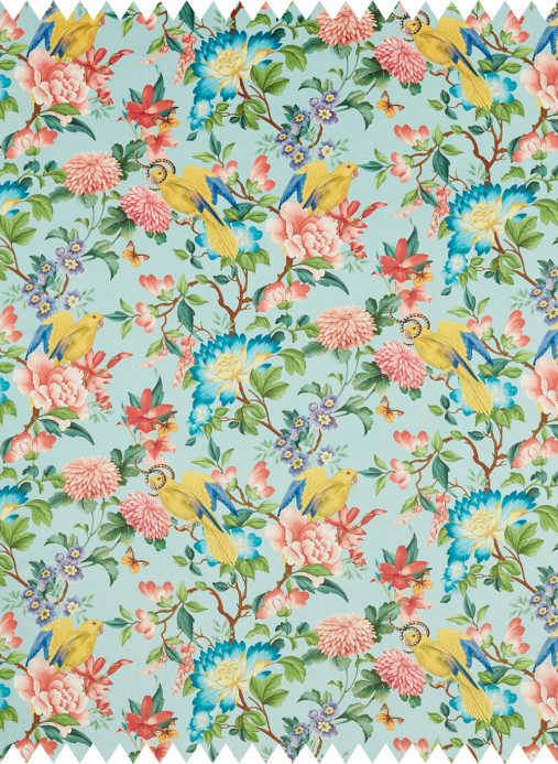 Clarke & Clarke Fabric Golden Parrot