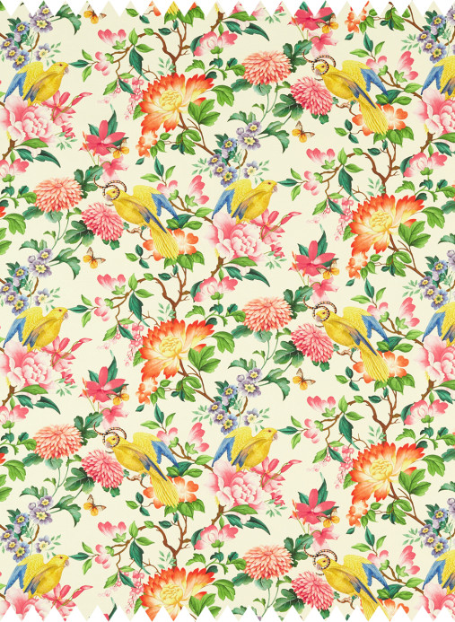Clarke & Clarke Fabric Golden Parrot