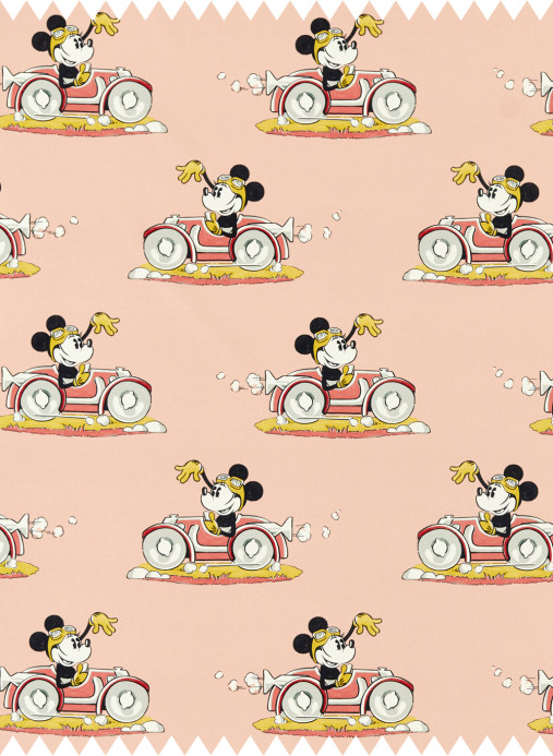 Sanderson Stoff Minnie on the Move - Candy Floss