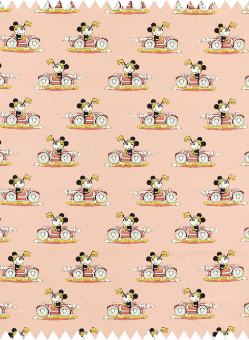 Sanderson Stoff Minnie on the Move - Candy Floss