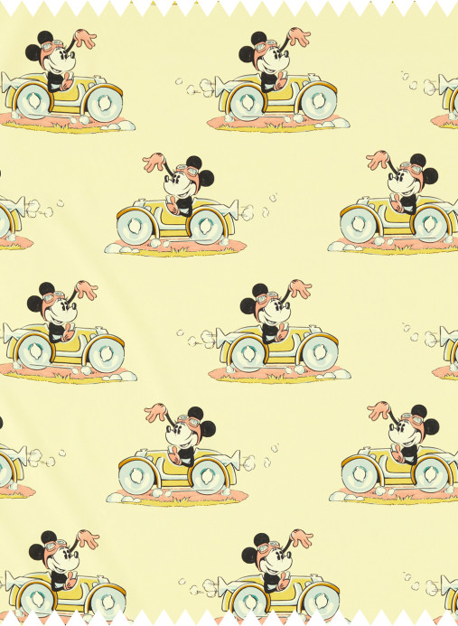 Sanderson Tissu Minnie on the Move - Sherbet